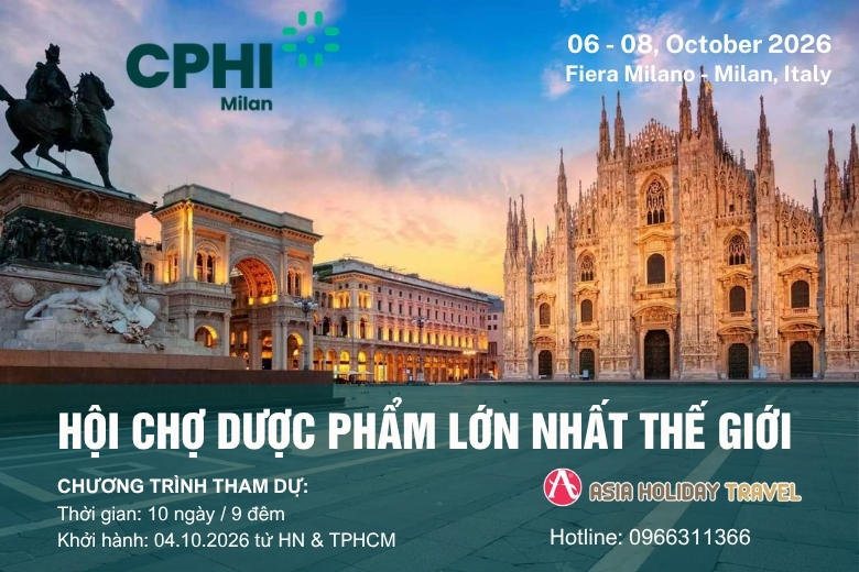 CPHI MILAN 2026: HỘI CHỢ DƯỢC PHẨM LỚN NHẤT THẾ GIỚI